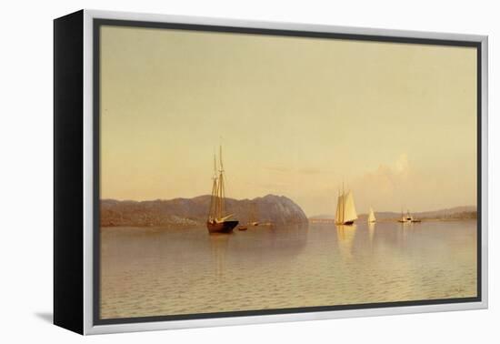 Late Afternoon, Haverstraw Bay, 1871-Francis Augustus Silva-Framed Premier Image Canvas