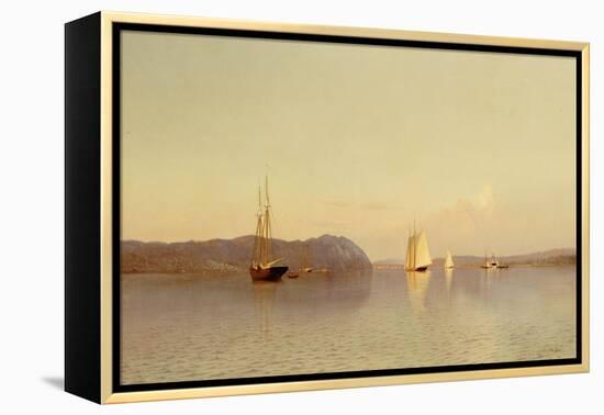 Late Afternoon, Haverstraw Bay, 1871-Francis Augustus Silva-Framed Premier Image Canvas