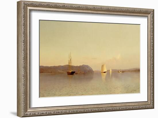 Late Afternoon, Haverstraw Bay-Francis Augustus Silva-Framed Giclee Print