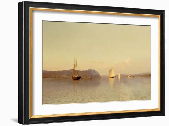 Late Afternoon, Haverstraw Bay-Francis Augustus Silva-Framed Giclee Print