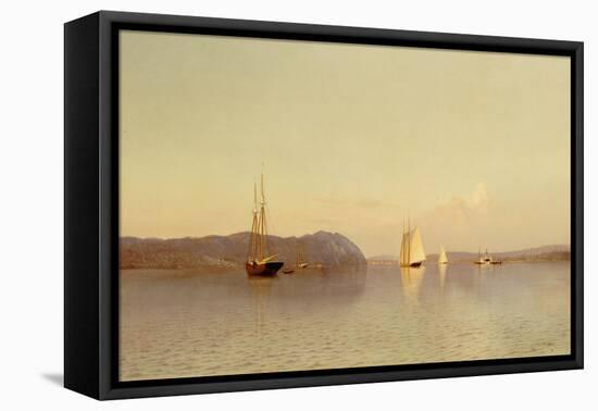 Late Afternoon, Haverstraw Bay-Francis Augustus Silva-Framed Premier Image Canvas