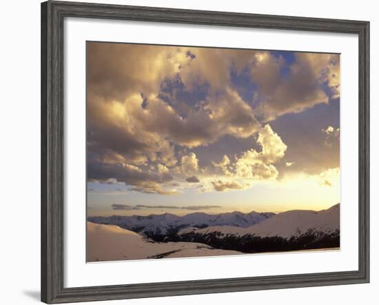 Late Afternoon in the Rocky Mountains, Rocky Mountain National Park, Colorado, USA-Jerry & Marcy Monkman-Framed Photographic Print