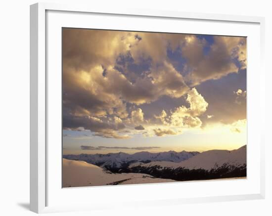 Late Afternoon in the Rocky Mountains, Rocky Mountain National Park, Colorado, USA-Jerry & Marcy Monkman-Framed Photographic Print