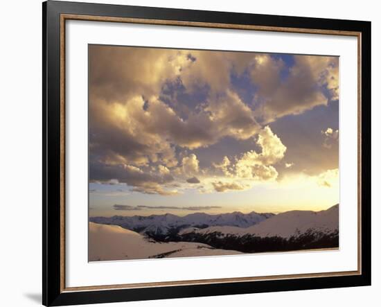 Late Afternoon in the Rocky Mountains, Rocky Mountain National Park, Colorado, USA-Jerry & Marcy Monkman-Framed Photographic Print