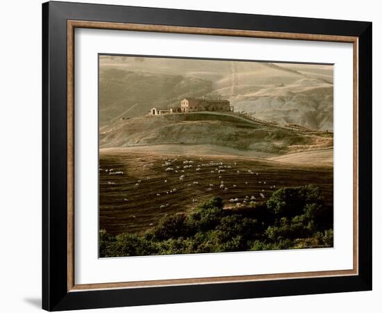 Late Afternoon in Tuscany-Monika Brand-Framed Photographic Print