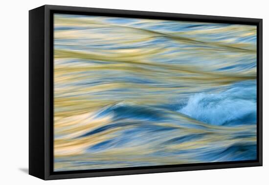 Late Afternoon Light and Merced River Abstract-Vincent James-Framed Premier Image Canvas