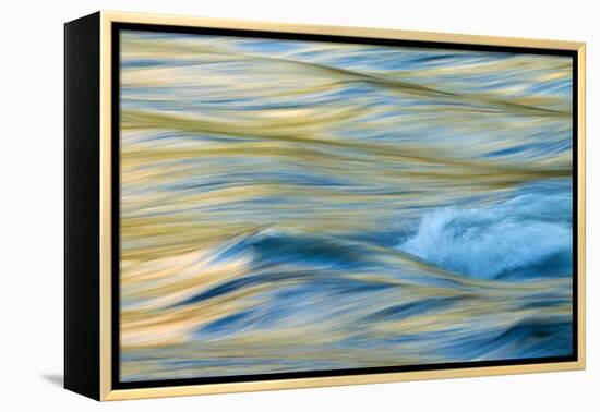 Late Afternoon Light and Merced River Abstract-Vincent James-Framed Premier Image Canvas