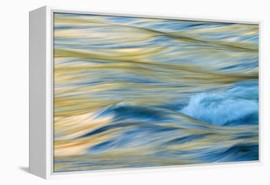 Late Afternoon Light and Merced River Abstract-Vincent James-Framed Premier Image Canvas