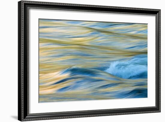 Late Afternoon Light and Merced River Abstract-Vincent James-Framed Photographic Print