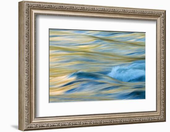 Late Afternoon Light and Merced River Abstract-Vincent James-Framed Photographic Print