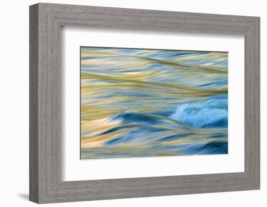 Late Afternoon Light and Merced River Abstract-Vincent James-Framed Photographic Print