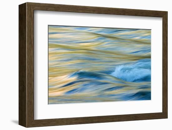 Late Afternoon Light and Merced River Abstract-Vincent James-Framed Photographic Print