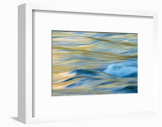 Late Afternoon Light and Merced River Abstract-Vincent James-Framed Photographic Print