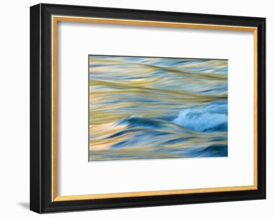 Late Afternoon Light and Merced River Abstract-Vincent James-Framed Photographic Print