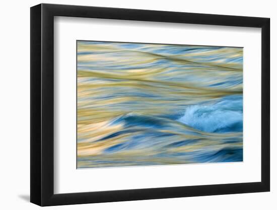 Late Afternoon Light and Merced River Abstract-Vincent James-Framed Photographic Print