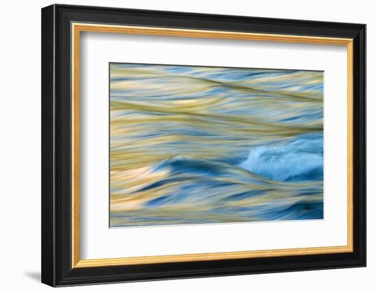 Late Afternoon Light and Merced River Abstract-Vincent James-Framed Photographic Print