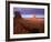 Late Afternoon Light Colors the Rock Formations, Monument Valley, Utah, USA-Janis Miglavs-Framed Photographic Print