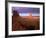 Late Afternoon Light Colors the Rock Formations, Monument Valley, Utah, USA-Janis Miglavs-Framed Photographic Print