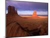 Late Afternoon Light Colors the Rock Formations, Monument Valley, Utah, USA-Janis Miglavs-Mounted Photographic Print