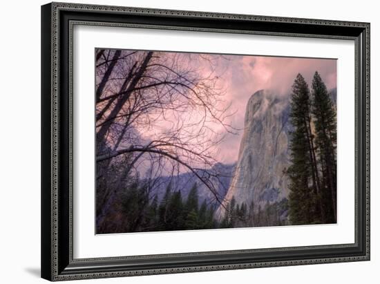 Late Afternoon Mood at El Capitan-Vincent James-Framed Photographic Print