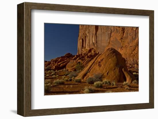 Late Afternoon, Pancake Area, Monument Valley, Arizona, USA-Michel Hersen-Framed Photographic Print