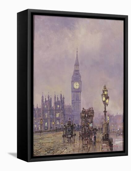 Late Afternoon, Westminster Bridge-John Sutton-Framed Premier Image Canvas