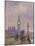 Late Afternoon, Westminster Bridge-John Sutton-Mounted Giclee Print