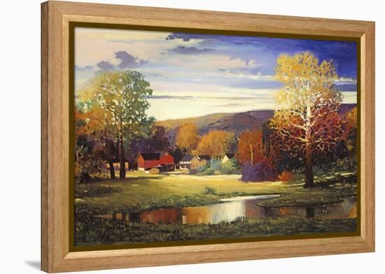 Late Evening in Autumn-Max Hayslette-Framed Premier Image Canvas