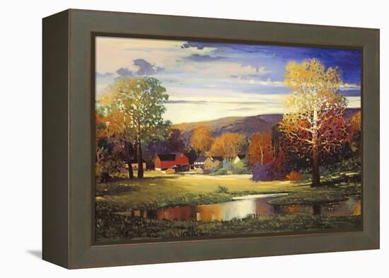 Late Evening in Autumn-Max Hayslette-Framed Premier Image Canvas