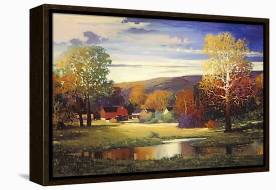 Late Evening in Autumn-Max Hayslette-Framed Premier Image Canvas