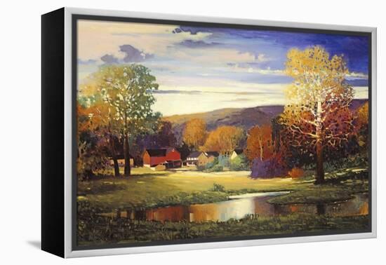 Late Evening in Autumn-Max Hayslette-Framed Premier Image Canvas