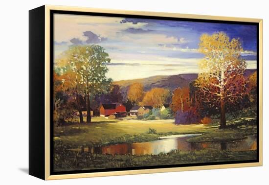 Late Evening in Autumn-Max Hayslette-Framed Premier Image Canvas