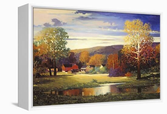 Late Evening in Autumn-Max Hayslette-Framed Premier Image Canvas