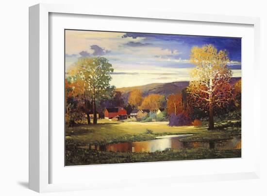 Late Evening in Autumn-Max Hayslette-Framed Giclee Print