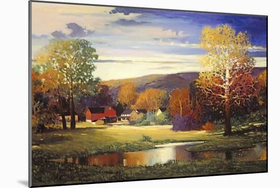 Late Evening in Autumn-Max Hayslette-Mounted Giclee Print