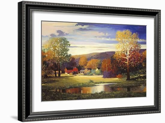 Late Evening in Autumn-Max Hayslette-Framed Giclee Print