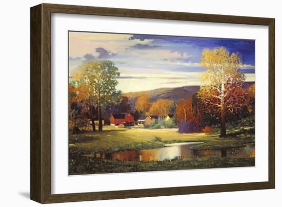 Late Evening in Autumn-Max Hayslette-Framed Premium Giclee Print