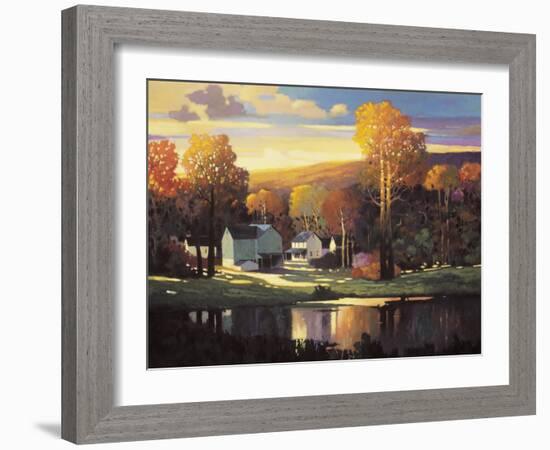 Late Evening in Autumn-Max Hayslette-Framed Giclee Print