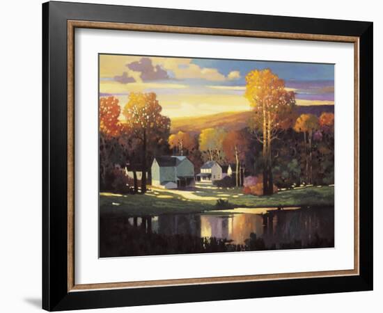 Late Evening in Autumn-Max Hayslette-Framed Giclee Print