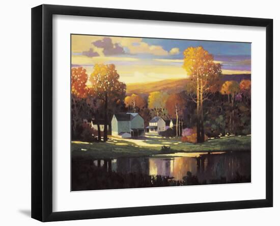 Late Evening in Autumn-Max Hayslette-Framed Giclee Print