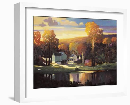 Late Evening in Autumn-Max Hayslette-Framed Giclee Print