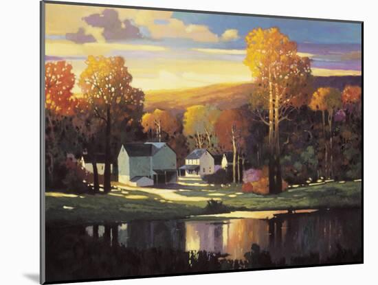 Late Evening in Autumn-Max Hayslette-Mounted Giclee Print