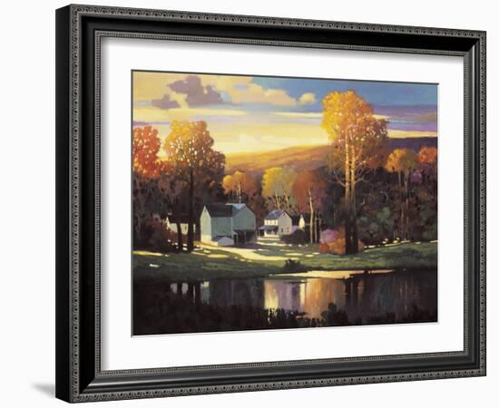 Late Evening in Autumn-Max Hayslette-Framed Giclee Print