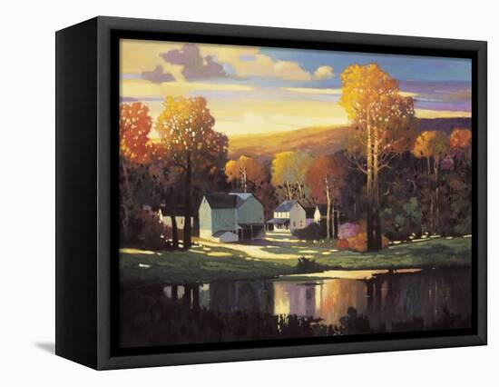 Late Evening in Autumn-Max Hayslette-Framed Premier Image Canvas