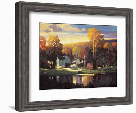 Late Evening in Autumn-Max Hayslette-Framed Giclee Print