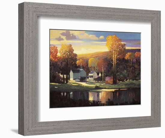 Late Evening in Autumn-Max Hayslette-Framed Giclee Print