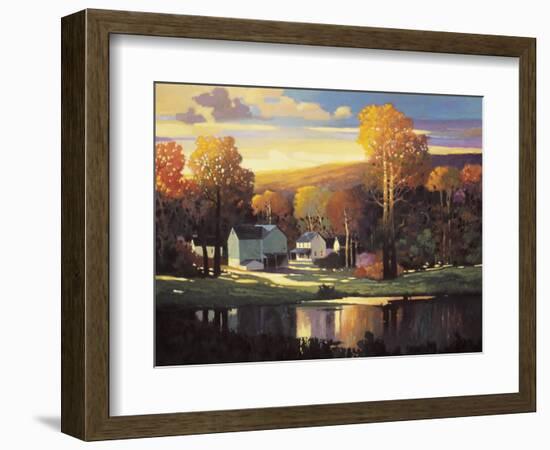 Late Evening in Autumn-Max Hayslette-Framed Giclee Print