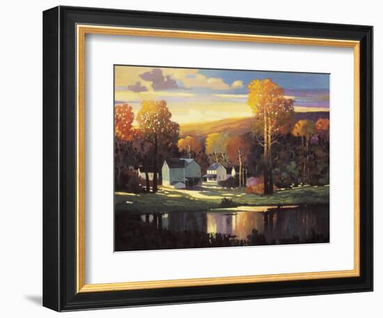 Late Evening in Autumn-Max Hayslette-Framed Giclee Print