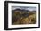 Late evening light on the Scafells from above Hardknott Fort, Lake District National Park, Cumbria,-Jon Gibbs-Framed Photographic Print