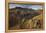 Late evening light on the Scafells from above Hardknott Fort, Lake District National Park, Cumbria,-Jon Gibbs-Framed Premier Image Canvas